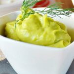 Receta de mayonesa de aguacate y cilantro