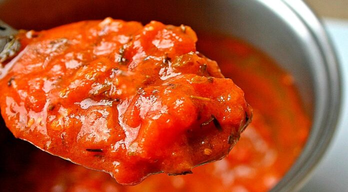 Salsa de tomate con verduras Receta de salsa de tomate con verduras