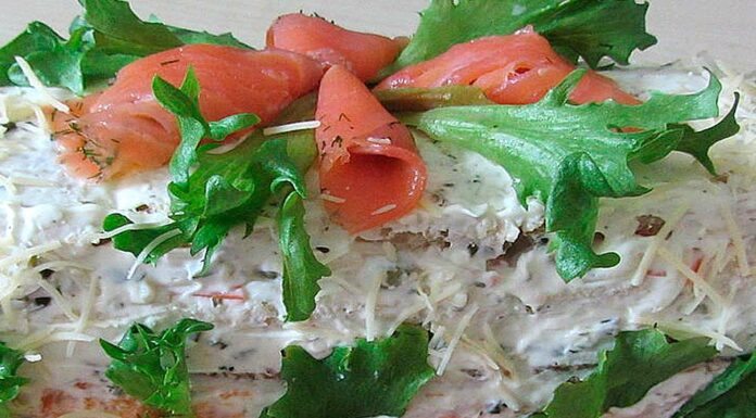 Pastel de salmón ahumado Receta de pastel de salmón ahumado