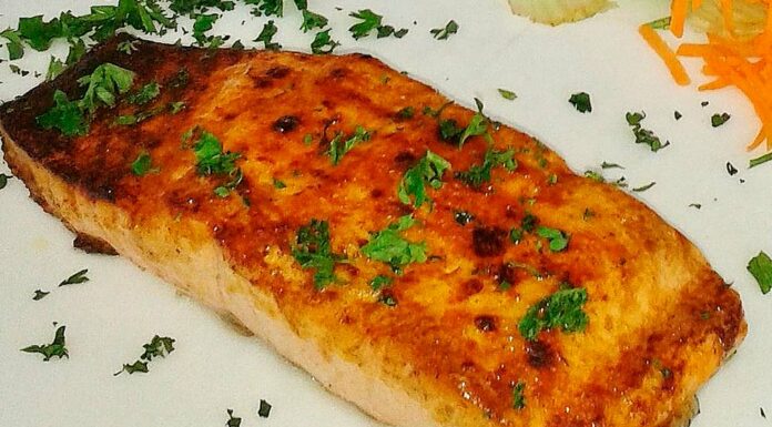 Receta de salmón con glaseado de miel
