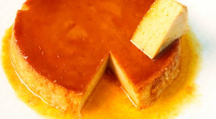 Flan de queso Receta de flan de queso