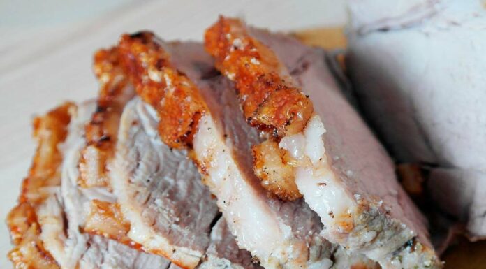 Jamón asado Receta de jamón asado