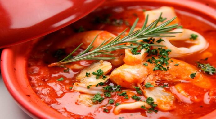 Crema de marisco Receta de crema de marisco