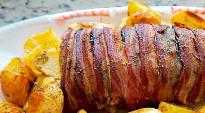 Solomillo con piña y ciruelas pasas Receta de solomillo con piña y ciruelas pasas