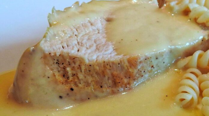 Pechuga de pollo con nata y mostaza Receta de pechuga de pollo con nata y mostaza