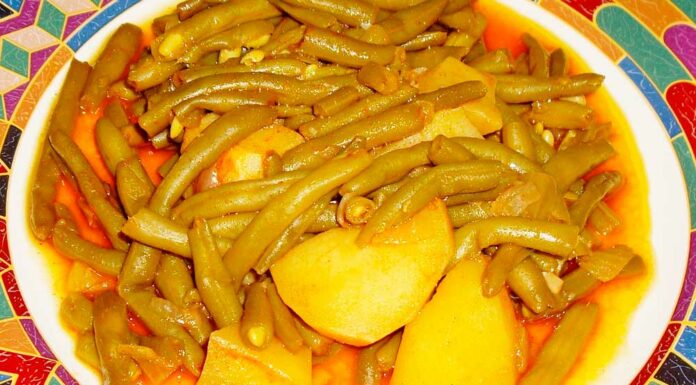 Cocido de patatas y judías verdes Receta de cocido de patatas y judias verdes