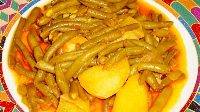 Receta de cocido de patatas y judias verdes