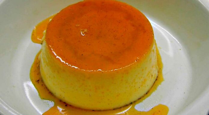 Flan de leche condensada y naranja Receta de flan de leche condensada y naranja