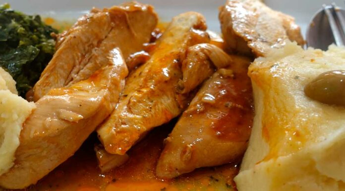 Pollo en salsa Receta de pollo en salsa