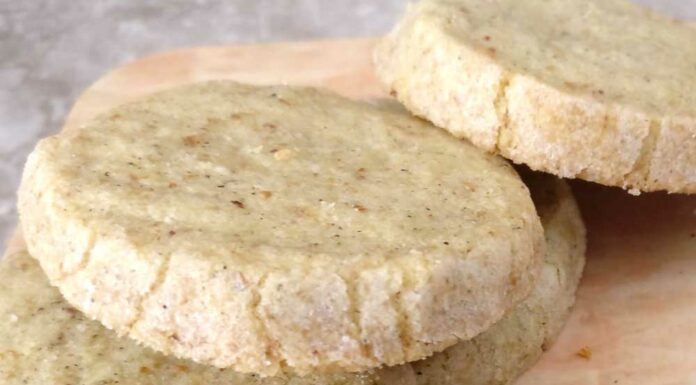 Galletas de romero y limón Receta de galletas de romero y limón