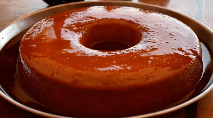 Flan de café casero Receta de flan de café casero