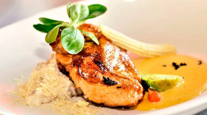 Pechuga de pollo al horno con salvia Receta de pechuga de pollo al horno con salvia