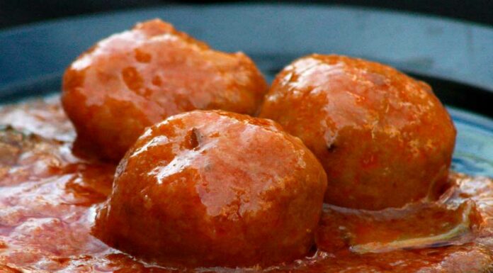 Albóndigas caseras en salsa Receta de albondigas caseras en salsa