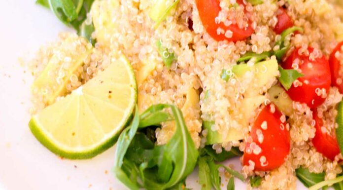 Quinoa con cilantro y lima Receta de quinoa con cilantro y lima