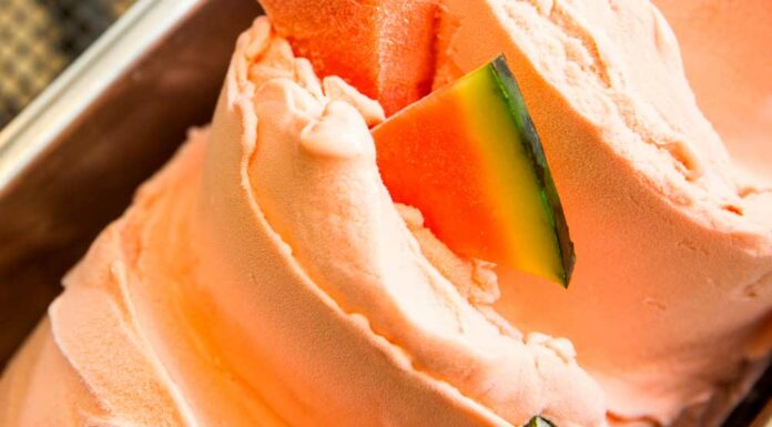 Helado de sandía casero Receta de helado de sandia casero