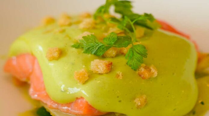 Lomos de salmón al cilantro Receta de lomos de salmon al cilantro