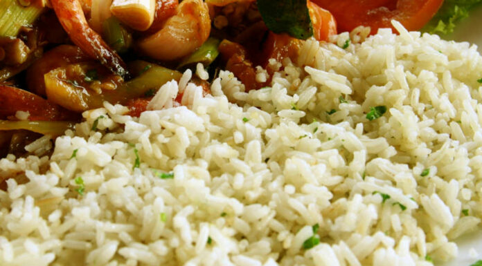 Arroz con perejil y cilantro Receta de arroz con perejil y cilantro