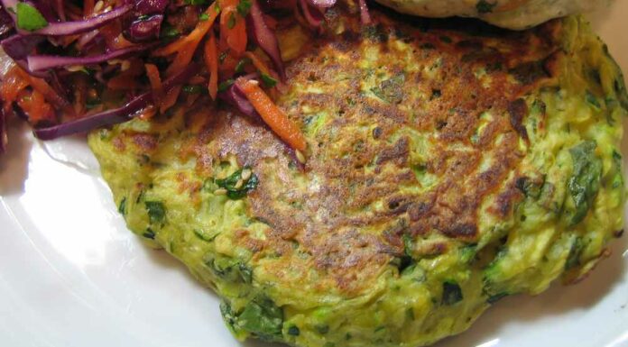 Hamburguesa de calabacín Receta de hamburguesa de calabacín