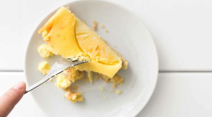 Tarta de piña Receta de tarta de piña