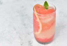 Receta de pink lemonade