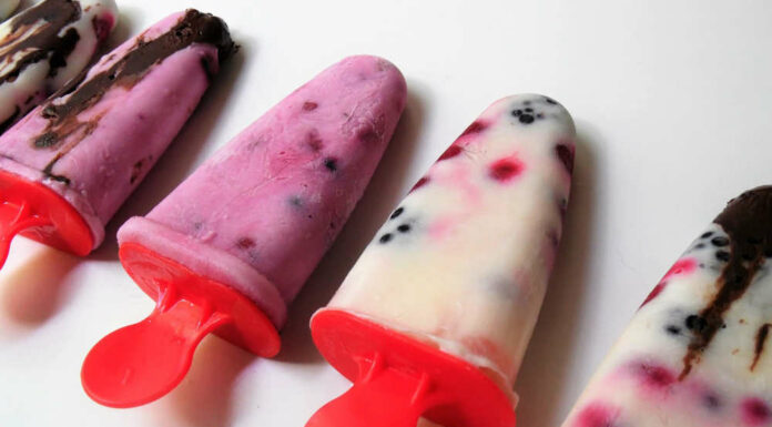 Helado de yogur y fruta Receta de helado de yogur y fruta