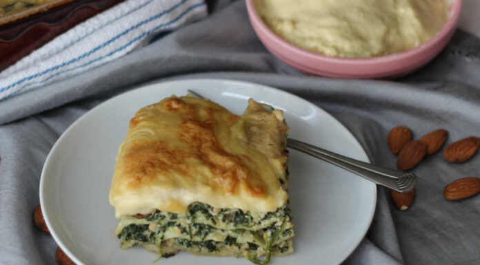 Lasaña de verduras Receta de lansaña de verduras