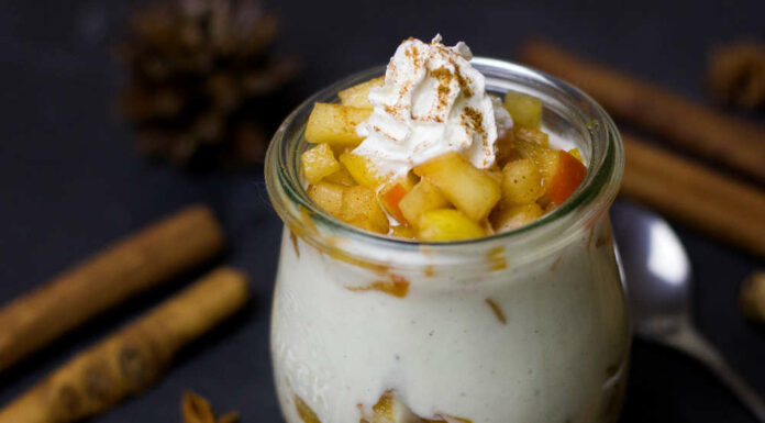 Mousse de melocotón Receta de mousse de melocotón