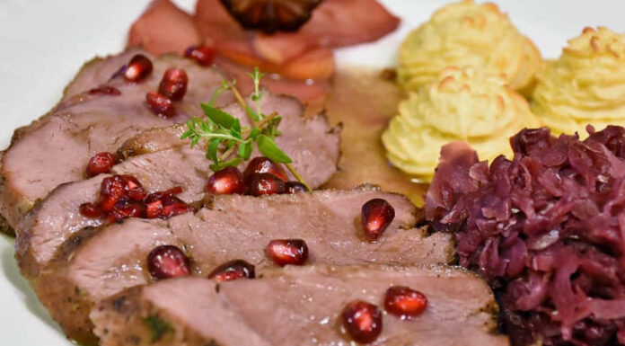 Solomillo en salsa de granada Receta de solomillo en salsa de granada