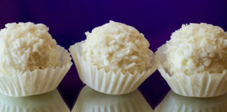 Receta de trufas de chocolate blanco