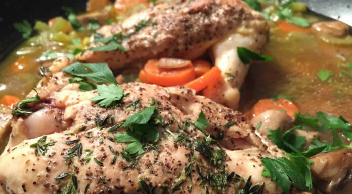 Pollo en salsa tradicional Receta de pollo en salsa tradicional