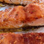 Receta de salmón al horno con piña
