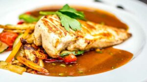 Receta de contramuslos deshuesados de pollo en salsa