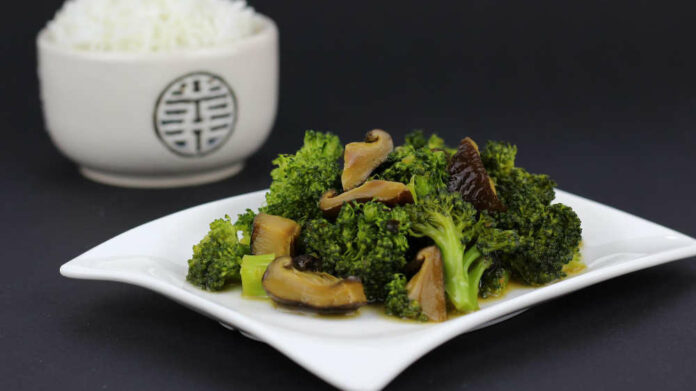 Receta de brócoli asiático asado en airfryer