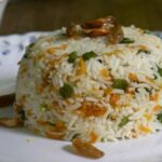 Receta de arroz con nueces y albahaca