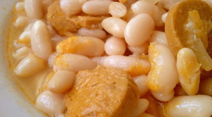 Alubias blancas a la riojana Receta de alubias blancas a la riojana