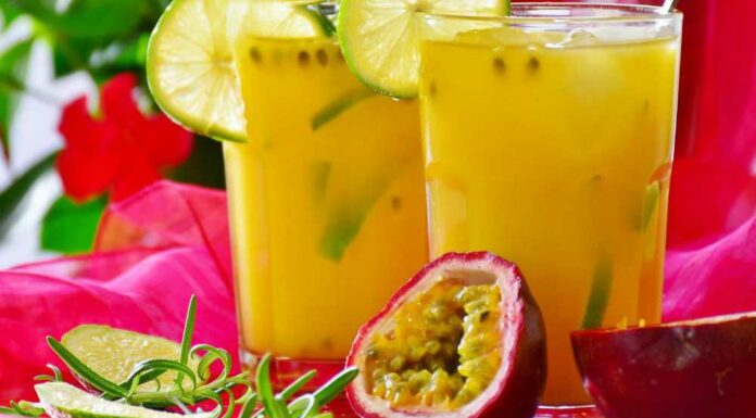 Sangría de maracuyá Receta de sangría de maracuyá