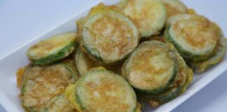 Chips de calabacín en air fryer Receta de chips de calabacín en air fryer