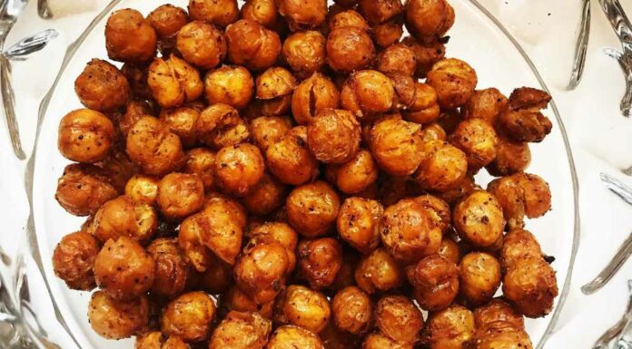 Garbanzos crujientes en air fryer Receta de garbanzos crujientes en air fryer