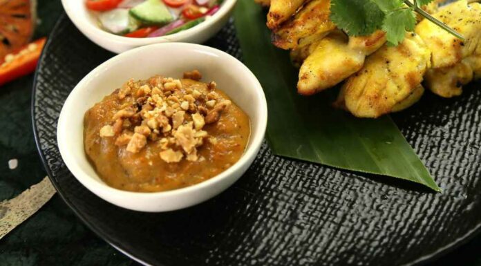 Salsa asiática de maní Receta de salsa asiática de maní