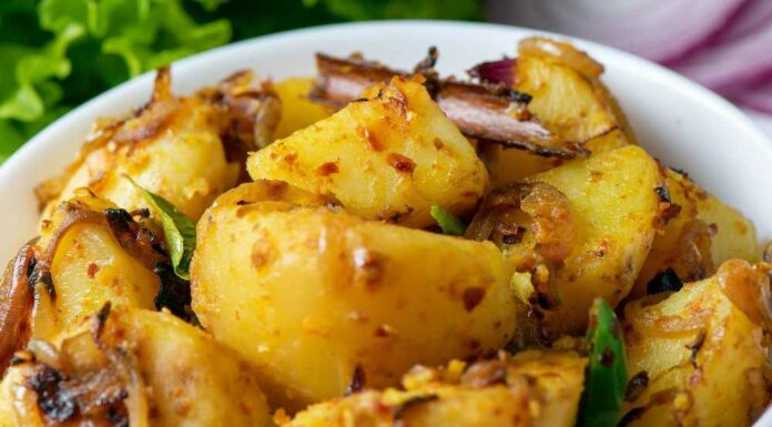 Ensalada de patatas con pimentón Receta de ensalada de patata con pimentón