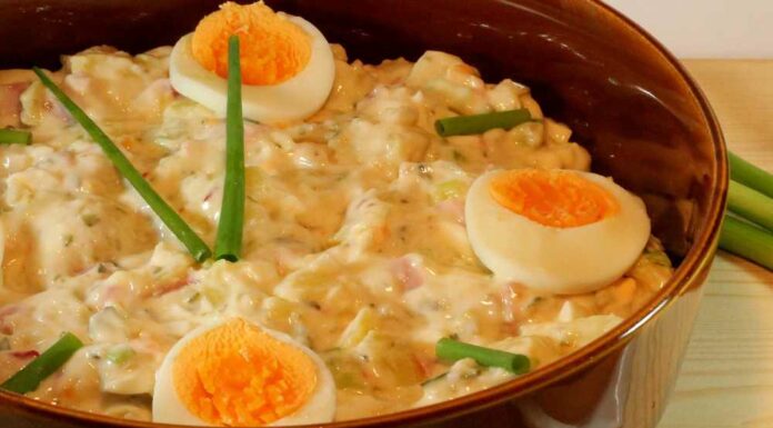 Ensaladilla de calabacín Receta de ensaladilla de calabacín