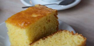 Receta de bizcocho de caqui