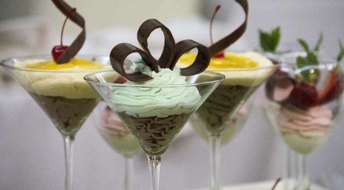 Vasito de chocolate con turrón Receta de vasito de chocolate con turrón