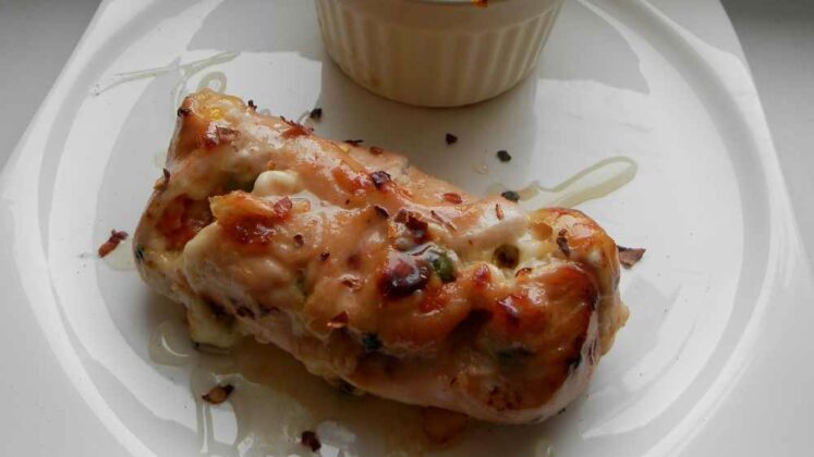 Muslos rellenos de beicon y queso » Trufaychocolate