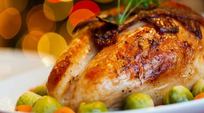 Pollo asado con miel de maple Receta de pollo asado con miel de maple