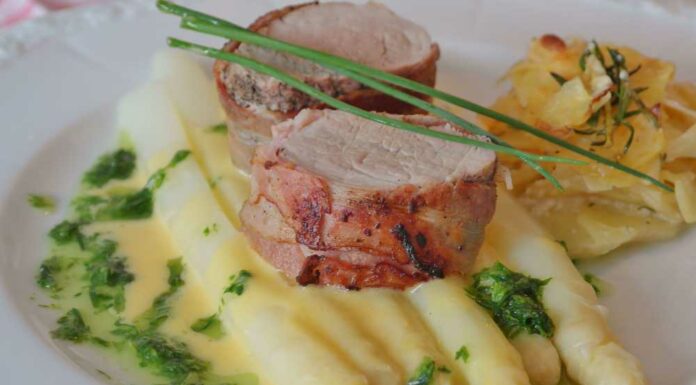 Solomillo para navidad con salsa de salvia y vermouth Receta de solomillo para Navidad con salsa de salvia y vermouth