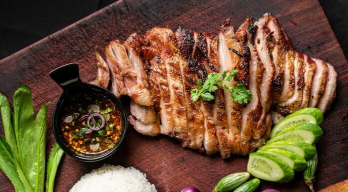 Aguja de cerdo con costra Receta de aguja de cerdo con costra