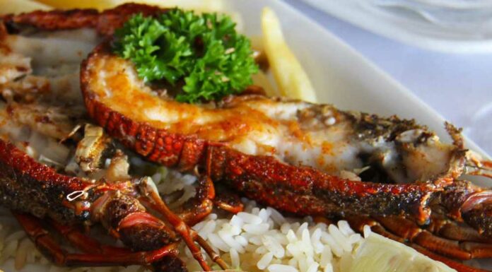 Bogavante al whisky y almejas Receta de bogavante al whisky y almejas