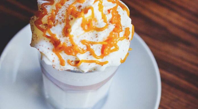 Frappuccino de caramelo Receta de frappuccino de caramelo