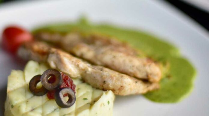 Chuleta de Sajonia con salsa de perejil Receta de chuleta de sajonia con salsa de perejil